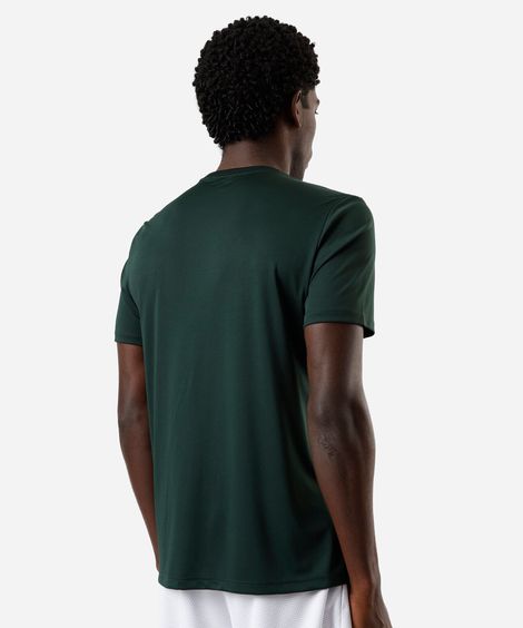 camiseta esportiva masculina manga curta brasil verde