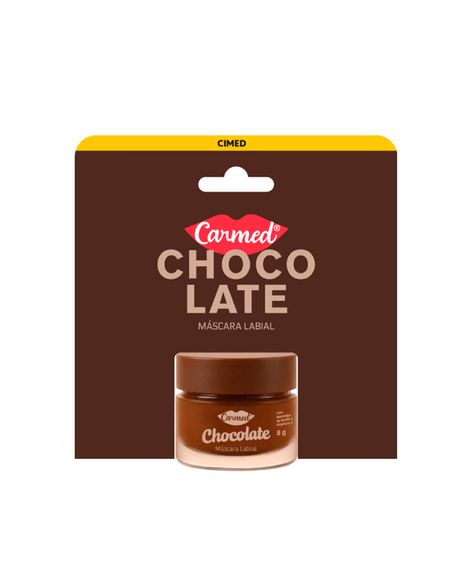 hidratante labial  carmed máscara noturna chocolate 8g