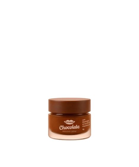 hidratante labial  carmed máscara noturna chocolate 8g