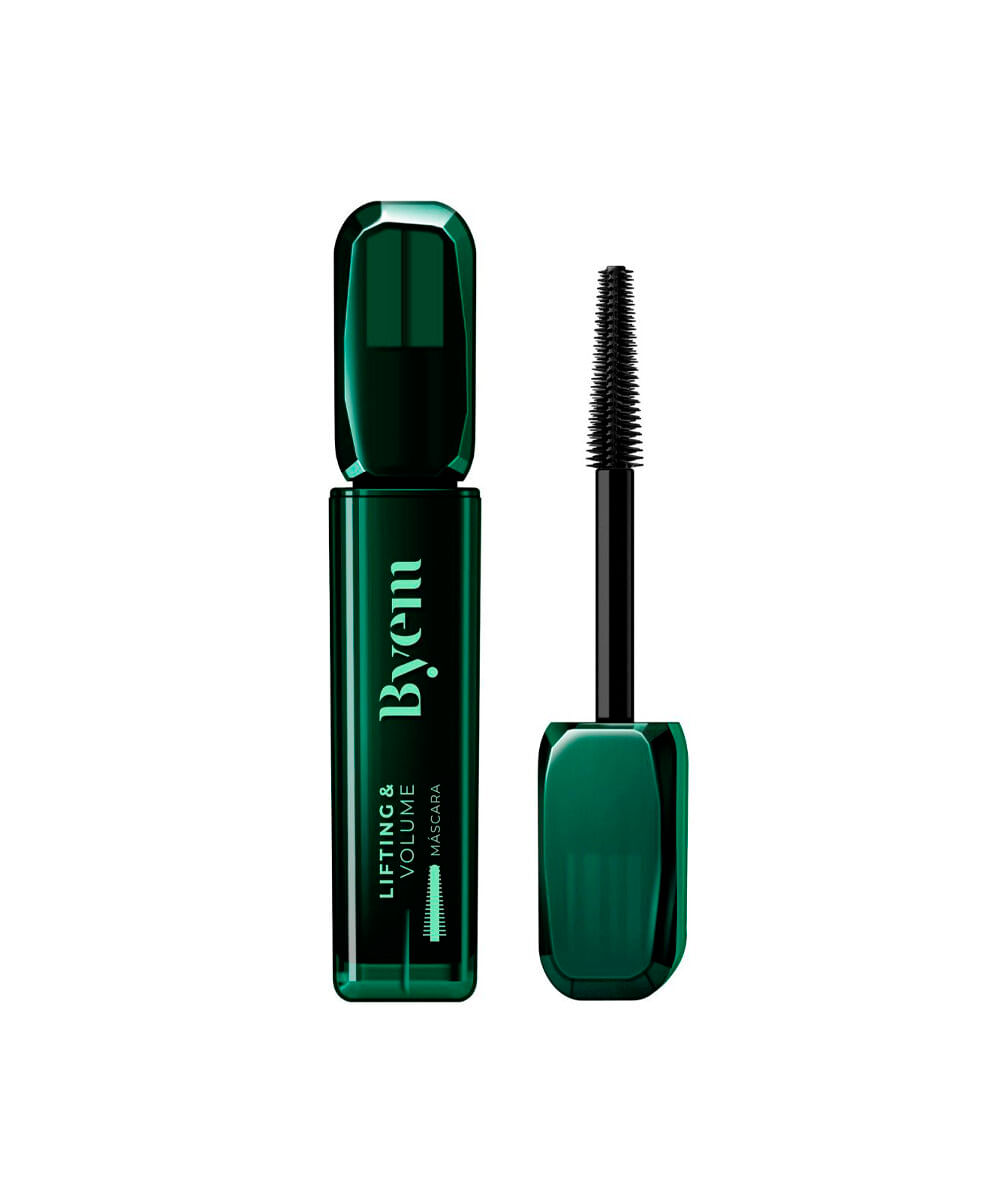 máscara para cílios byem lifting e volume preta