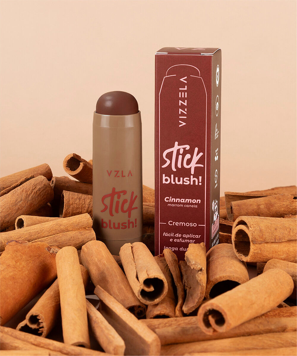 blush stick vizzela cinnamon 7g