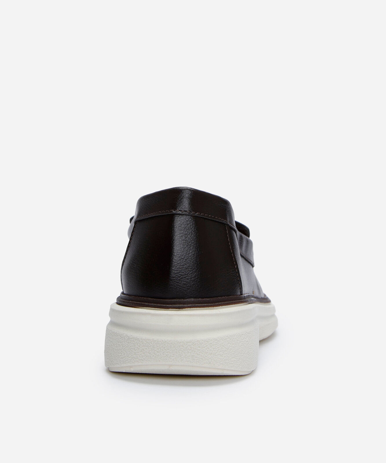 mocassim masculino texturizado marrom