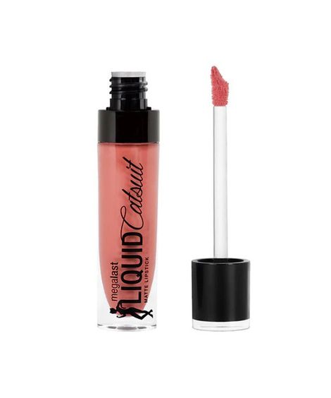 batom líquido megalast liquid catsuit matte lipstick nudist peach