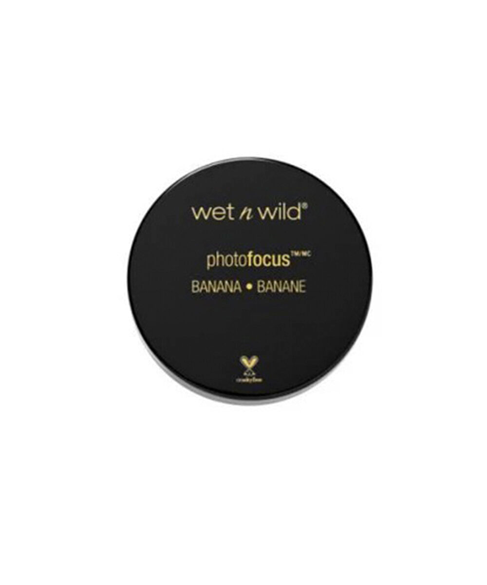 pó solto wet n wild photo focus banana