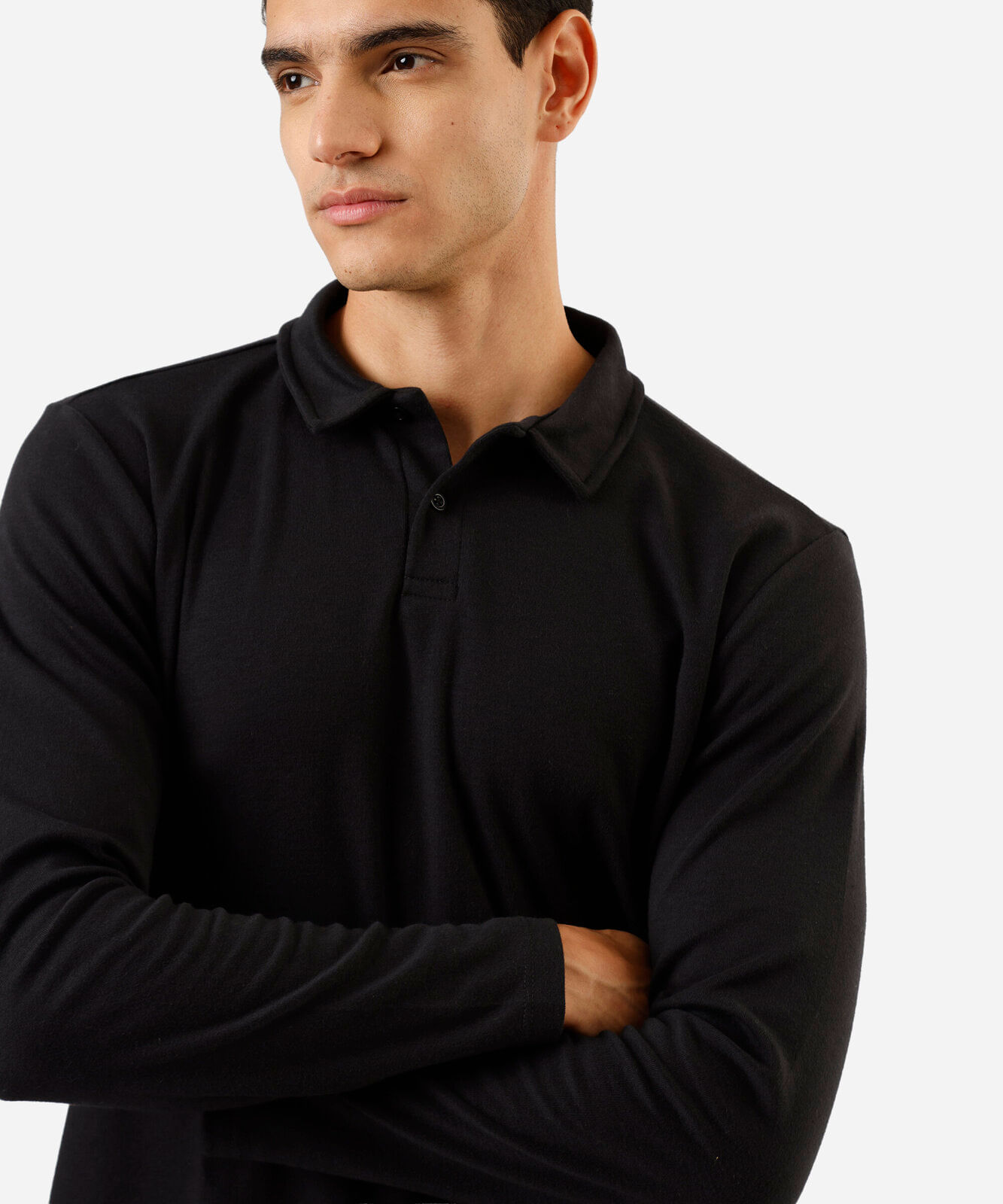 camisa overshirt masculina de fleece gola cotelê manga longa xadrez marrom