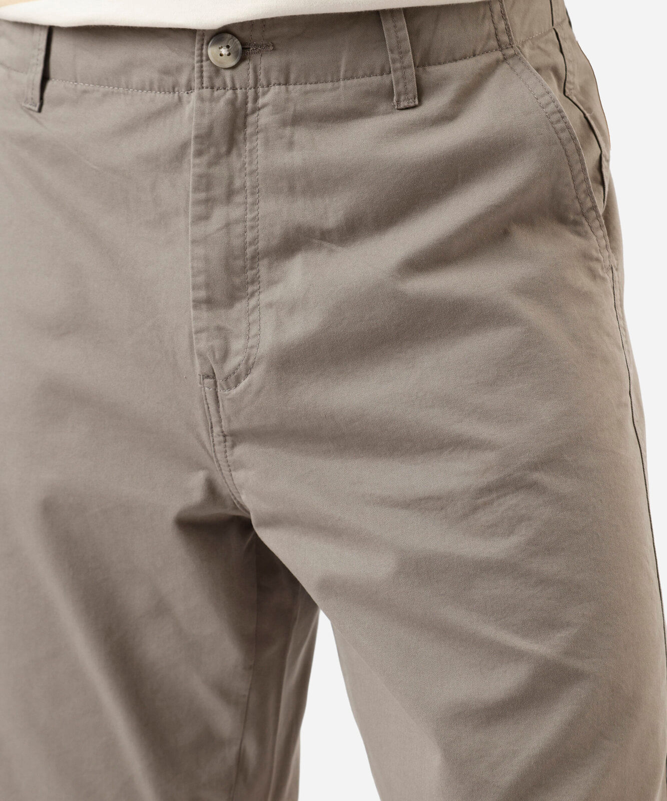 bermuda masculina reta chino cinza