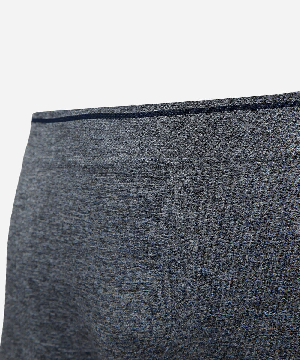 cueca boxer masculina sem costura cinza