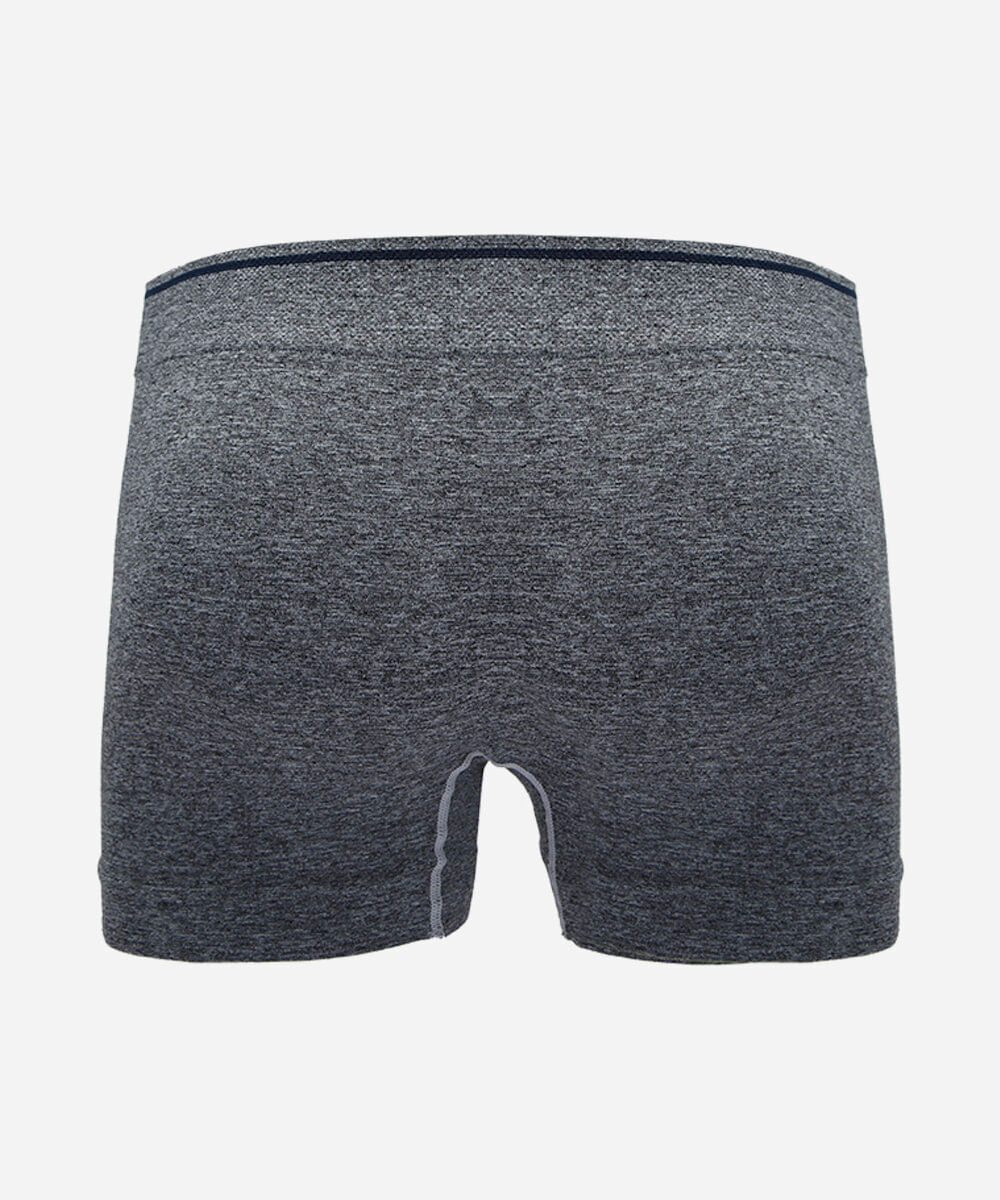 cueca boxer masculina sem costura cinza