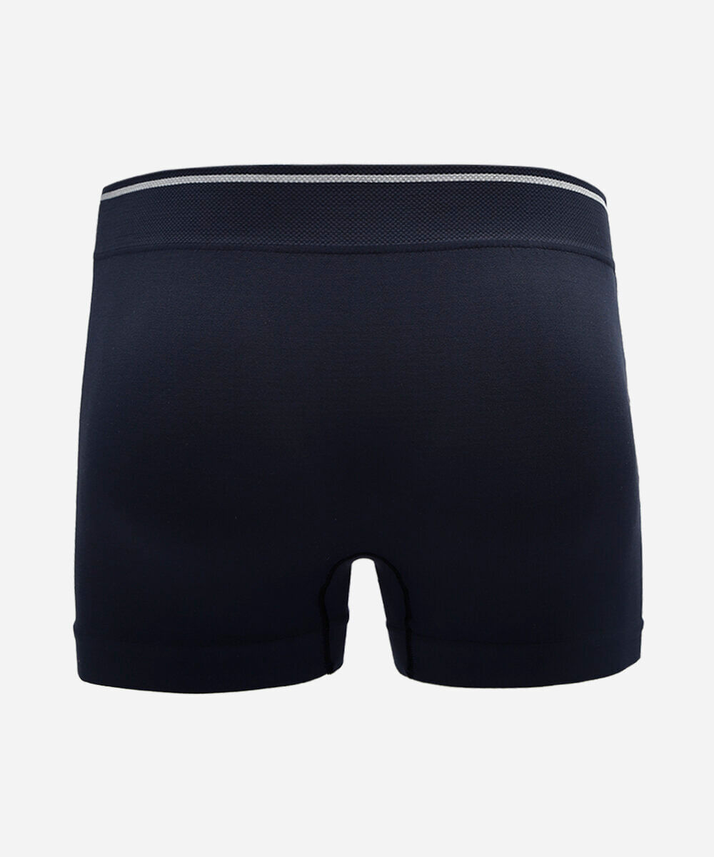 cueca boxer masculina sem costura azul