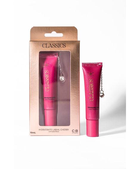 hidratante labial cia beauty by sabrina sato classiscs crystals by swarovski com peptídeo cherry 10g