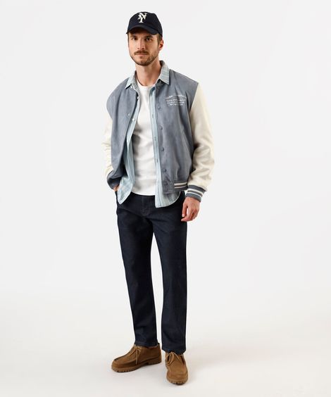Calça Slim Jeans Azul Escuro