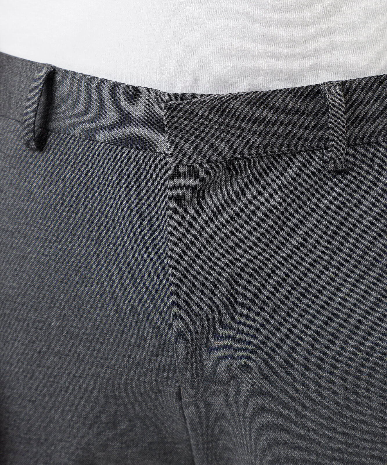 calça chino carrot de alfaiataria masculina cinza