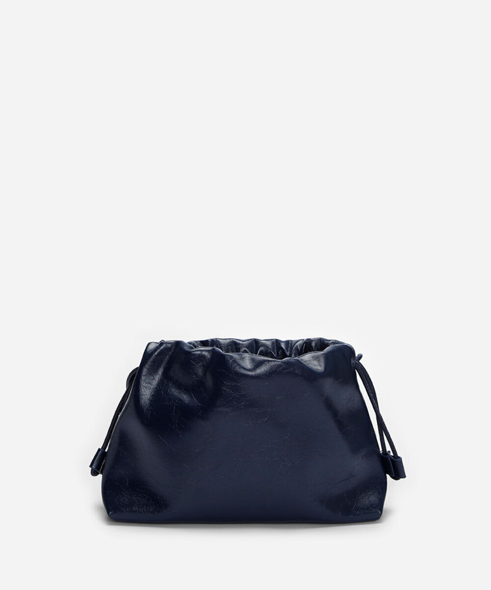 bolsa bucket azul