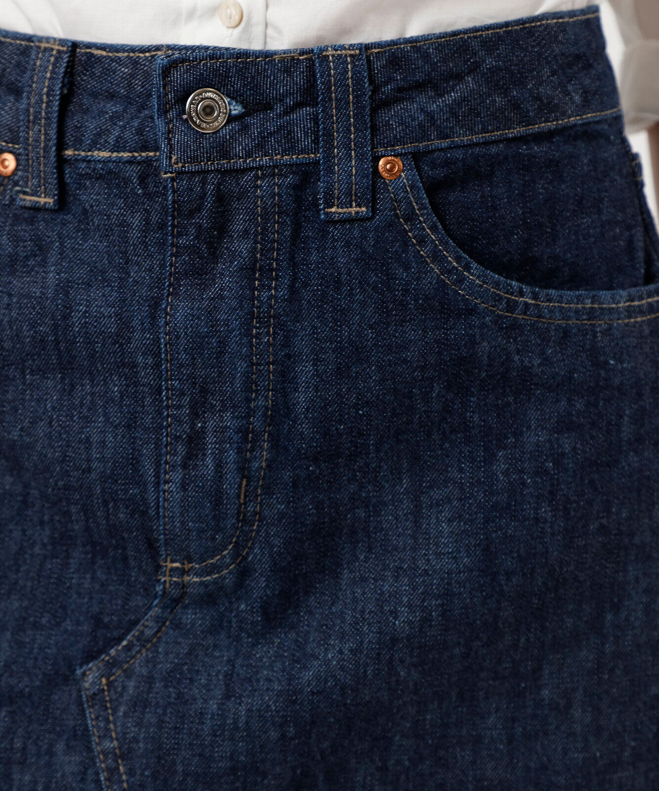saia curta feminina jeans azul