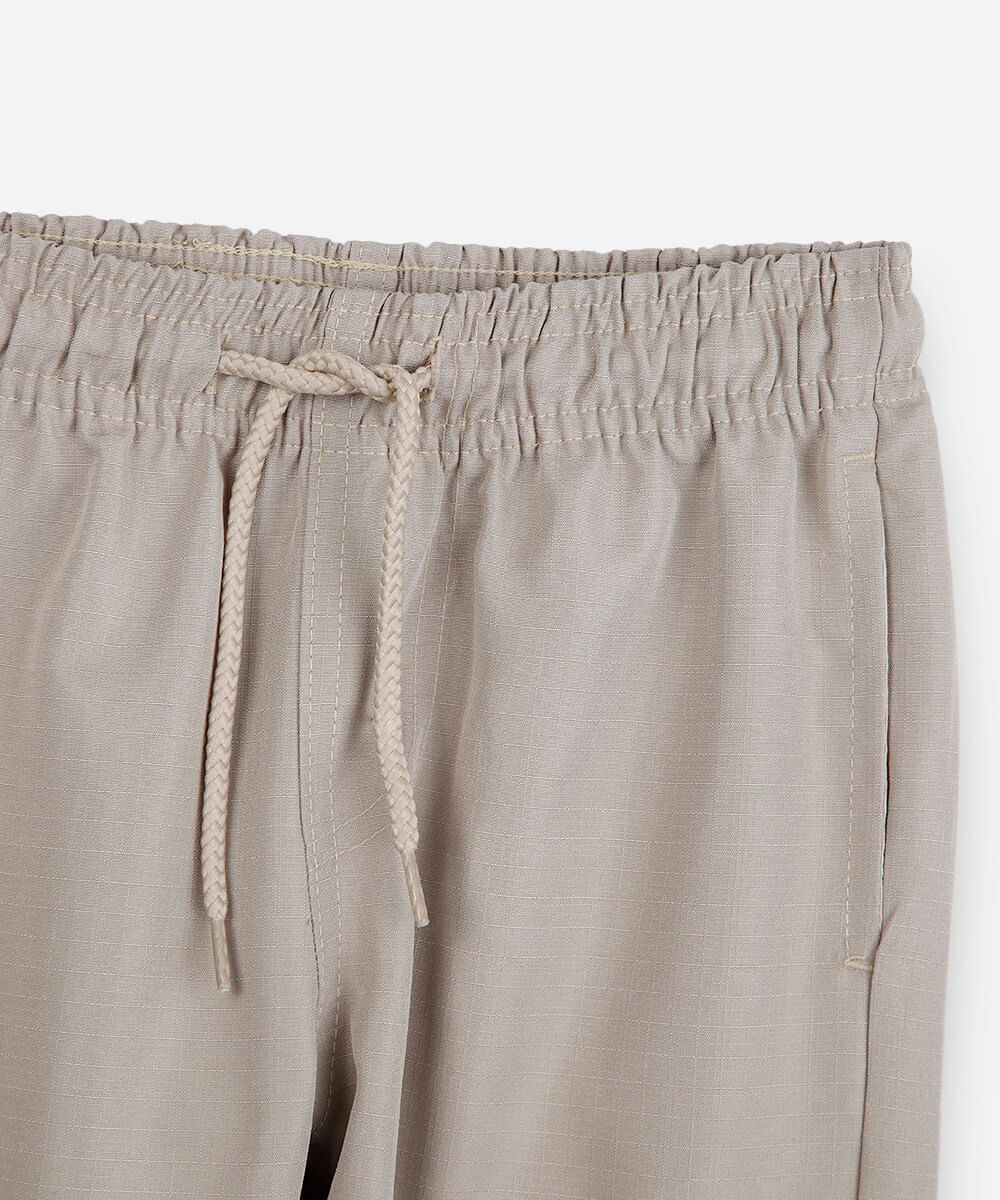 calça jogger infantil bege