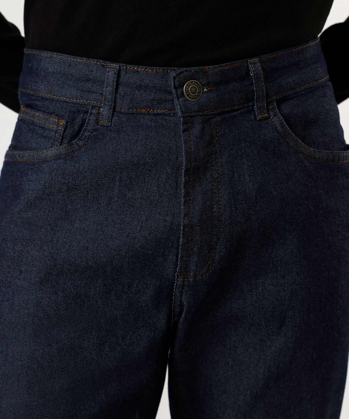calça slim cropped  masculina jeans azul
