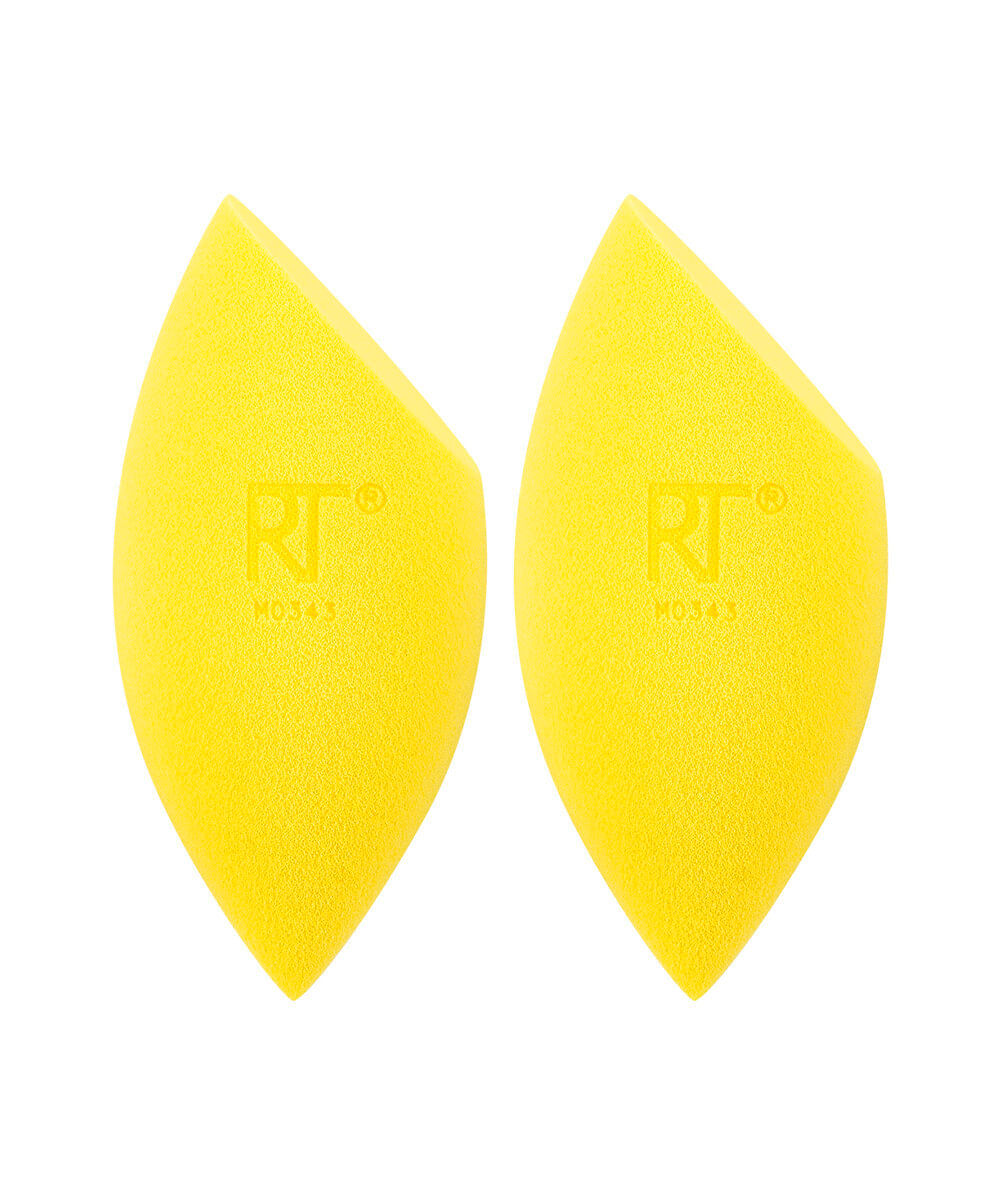 kit de 2 esponjas real techniques para corretivo miracle concealer sponge duo 0093