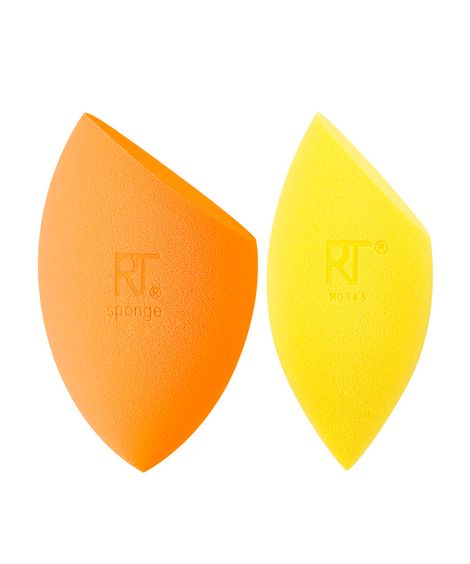 kit de 2 esponjas real techniques para maquiagem rt miracle complexion duo 0094