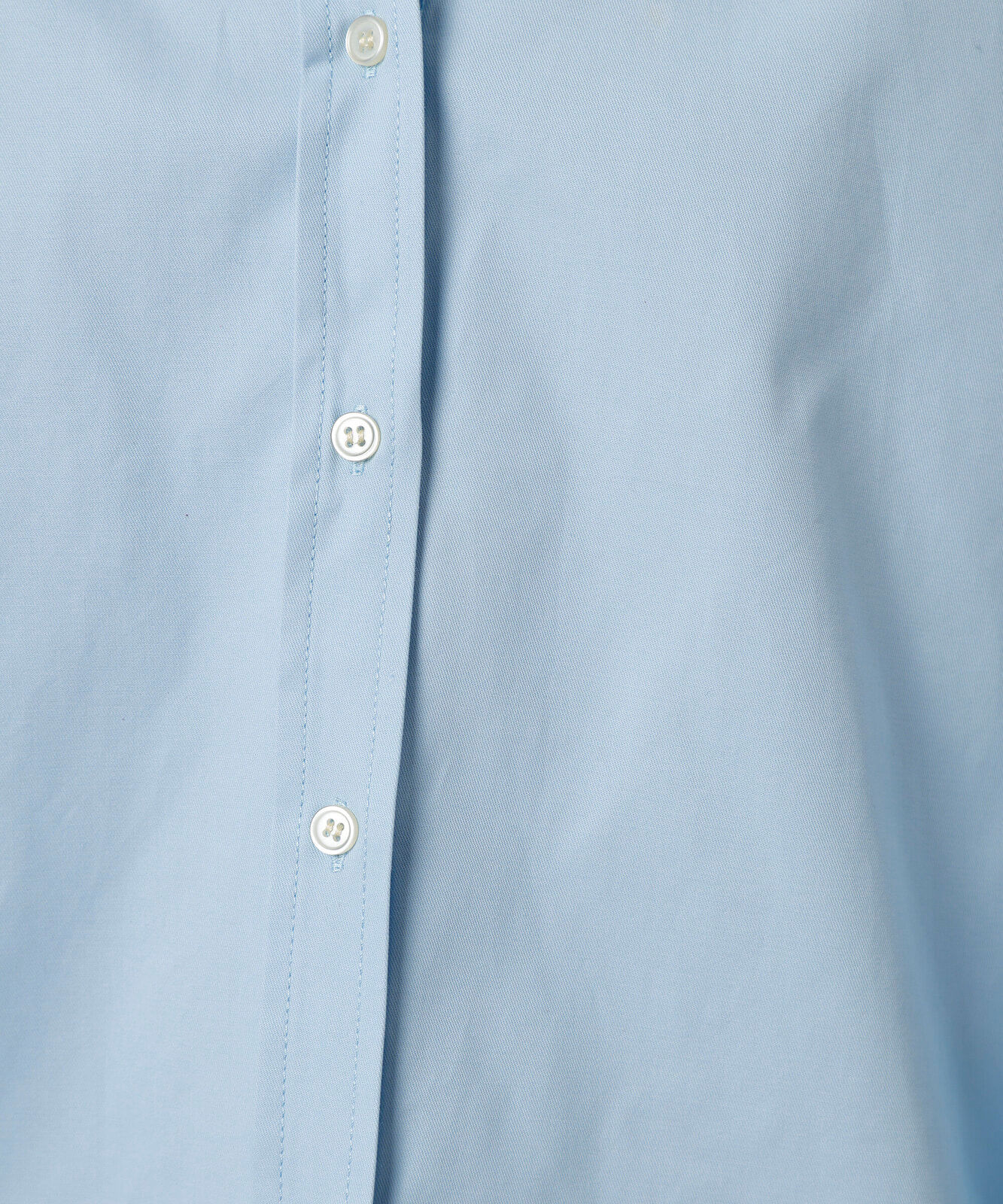 camisa feminina de algodão manga longa mindset azul
