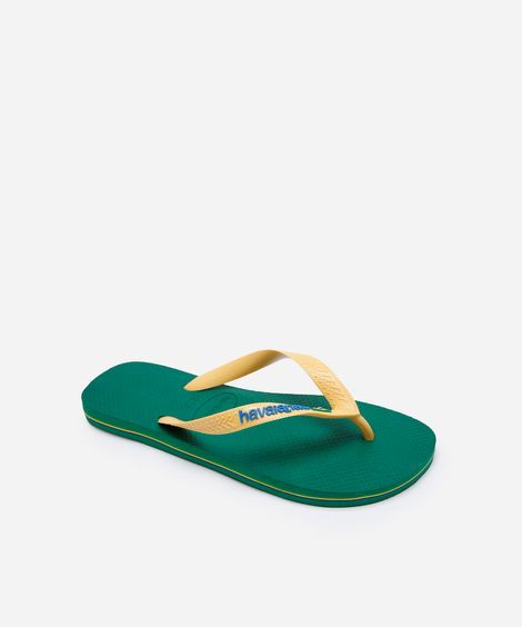 chinelo havaianas masculino brasil verde