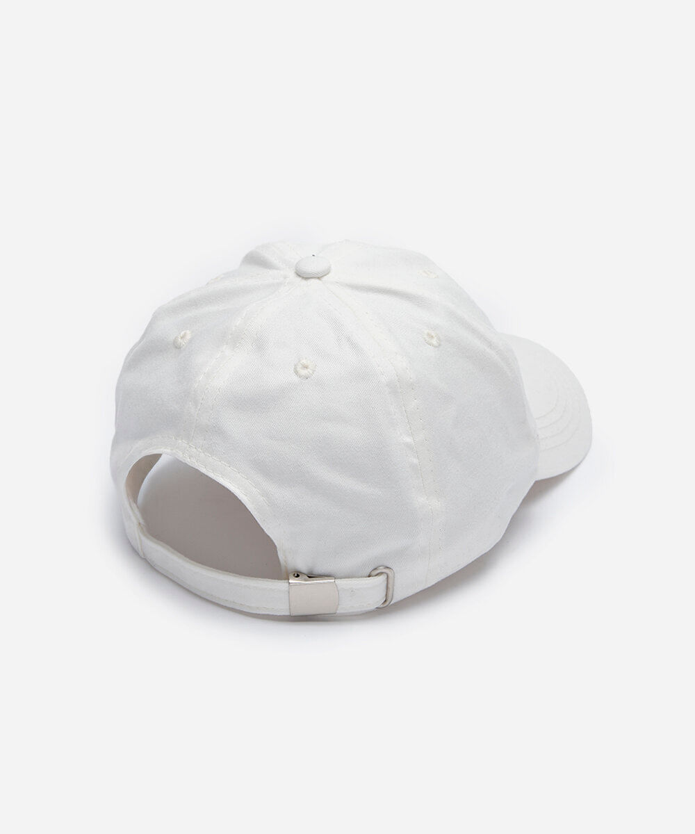 boné aba curva de sarja brasil off white