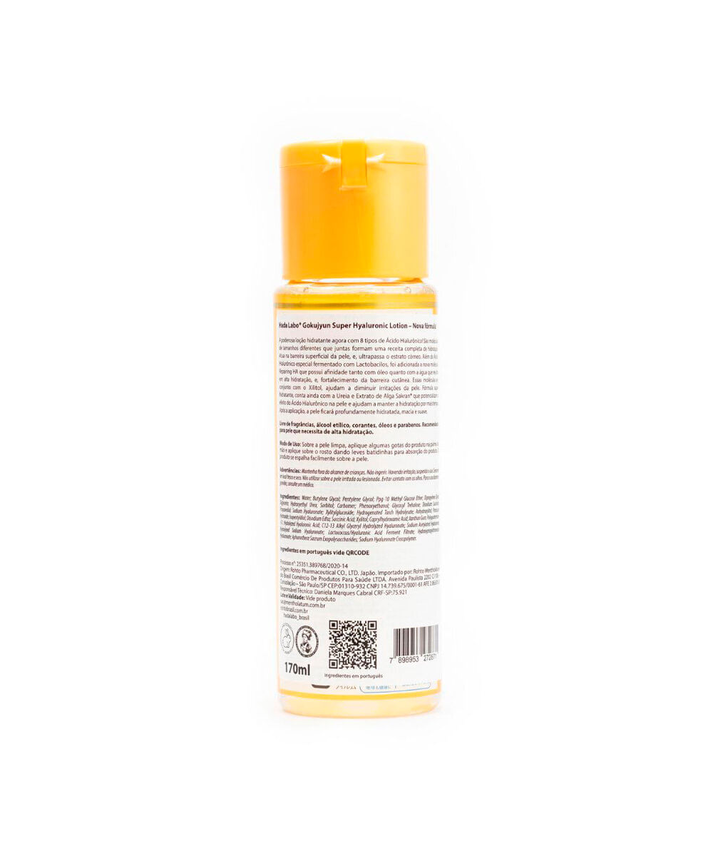 hidratante facial hada labo gokujyun super hyaluronic lotion