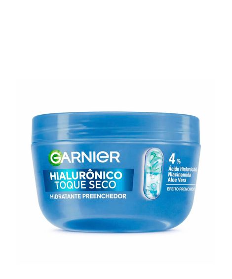 hidratante facial garnier  em gel preenchedor efeito matte vitamina c toque seco pote 85g