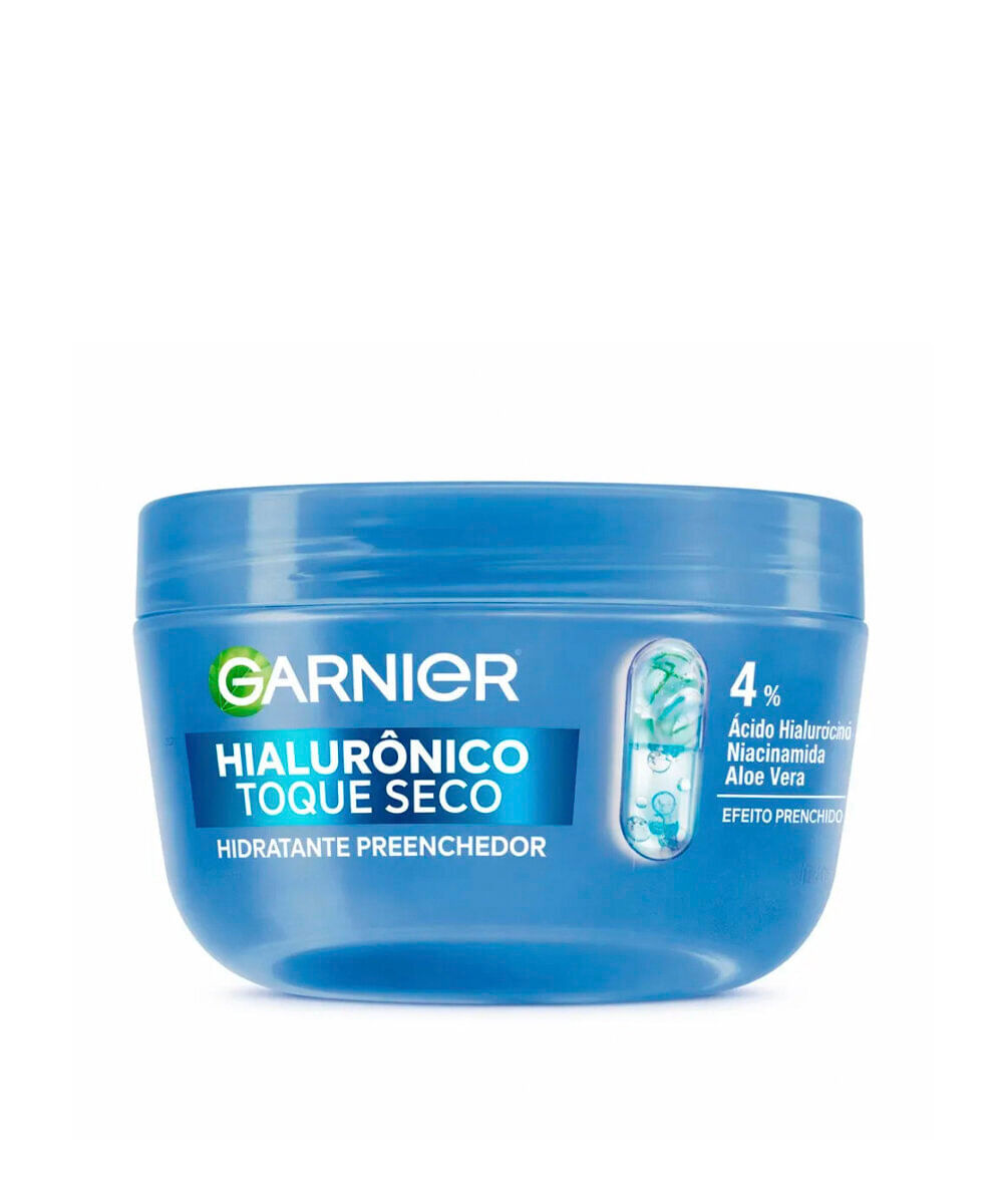 hidratante facial garnier  em gel preenchedor efeito matte vitamina c toque seco pote 85g