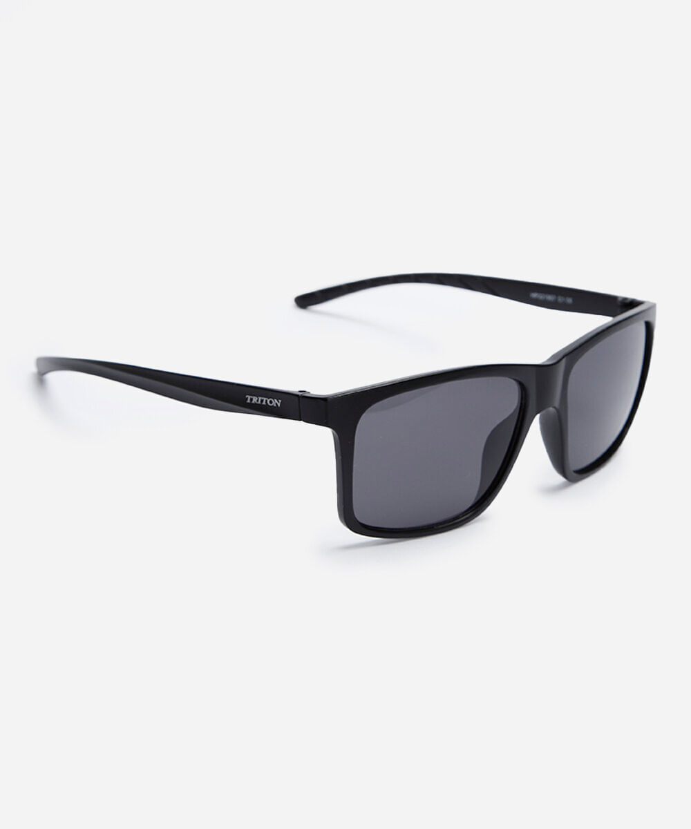óculos de sol quadrado triton masculino preto