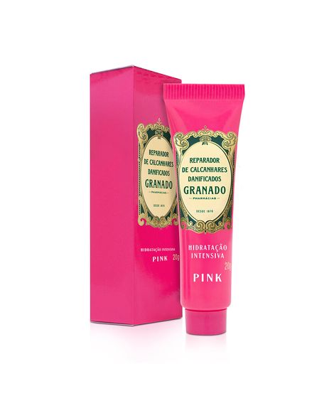reparador granado de calcanhares danificados pink 20g