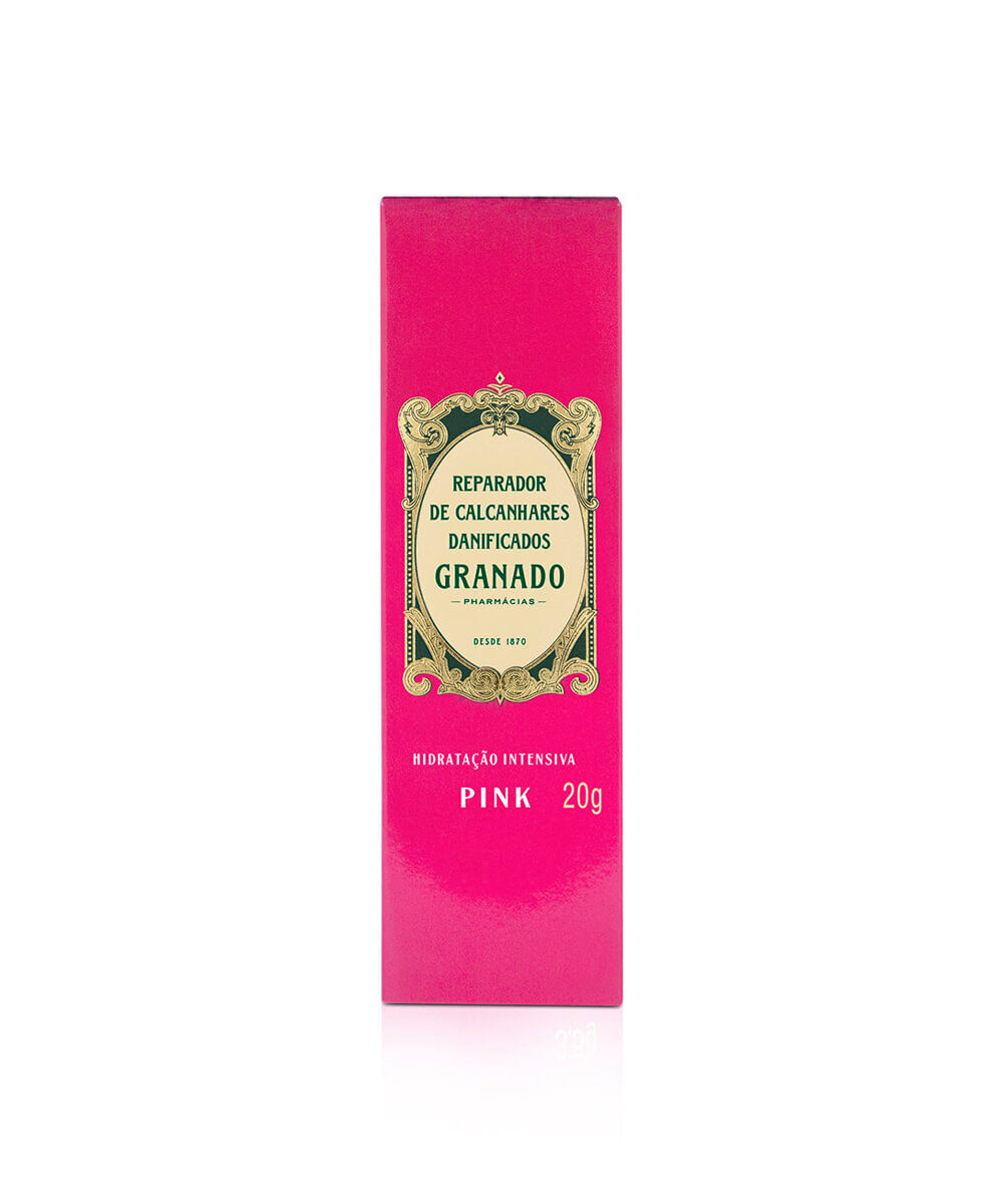 reparador granado de calcanhares danificados pink 20g