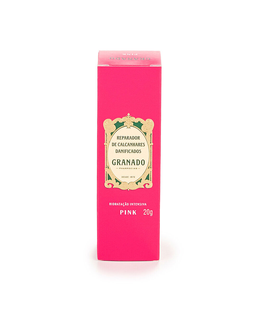 reparador granado de calcanhares danificados pink 20g