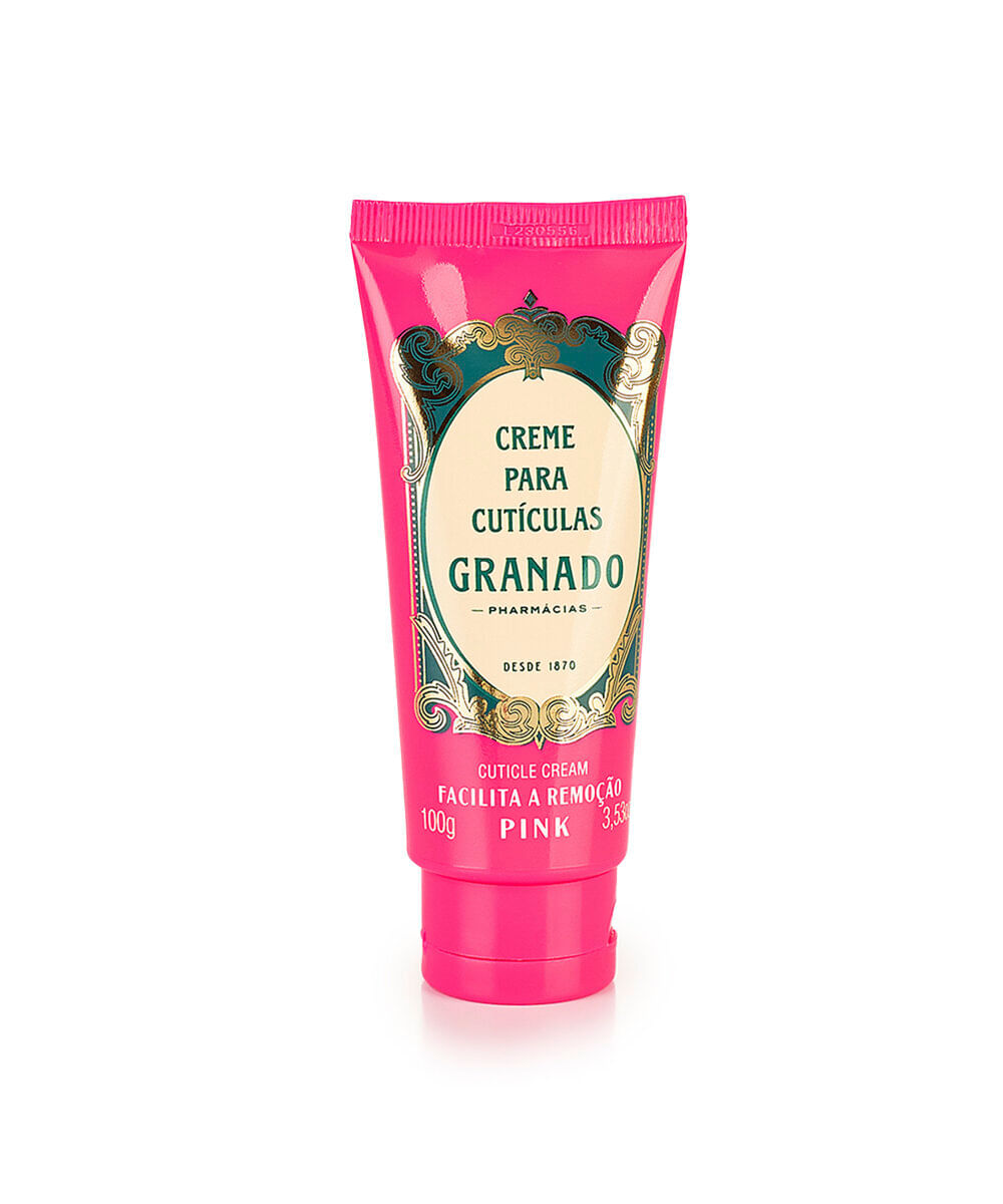 creme granado para cutículas pink 100g