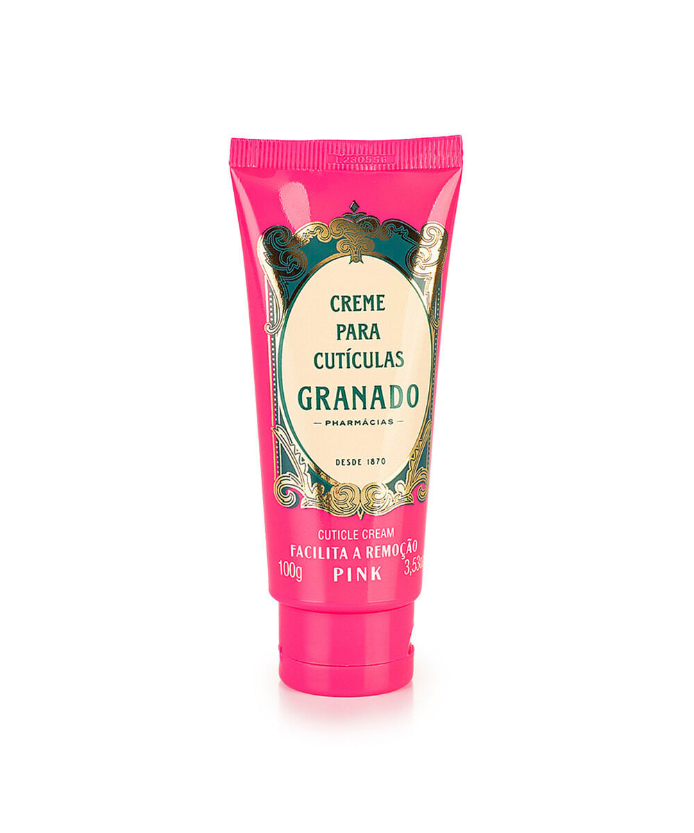 creme granado para cutículas pink 100g