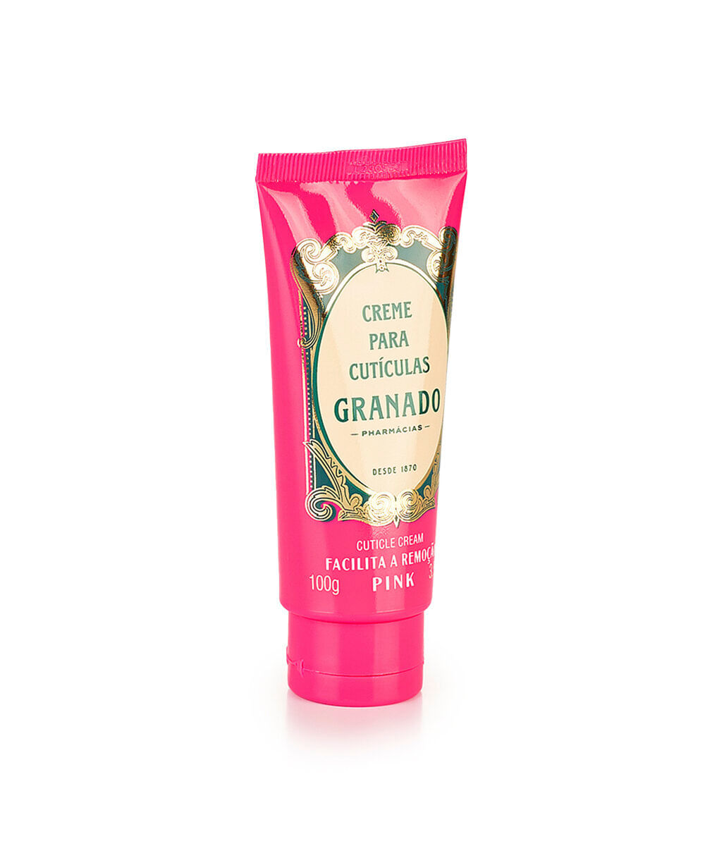 creme granado para cutículas pink 100g