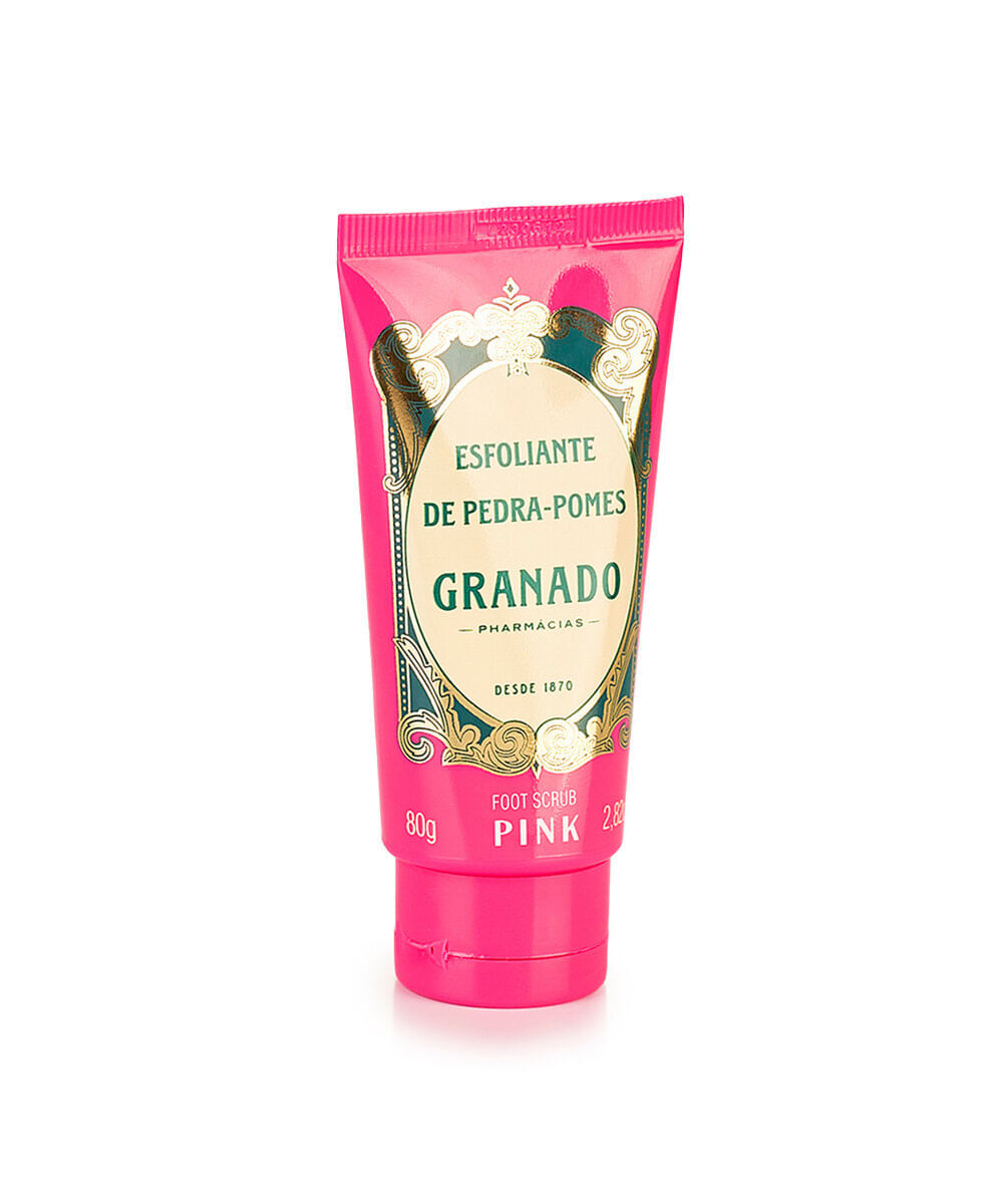 esfoliante granado pedra pomes pink 80g