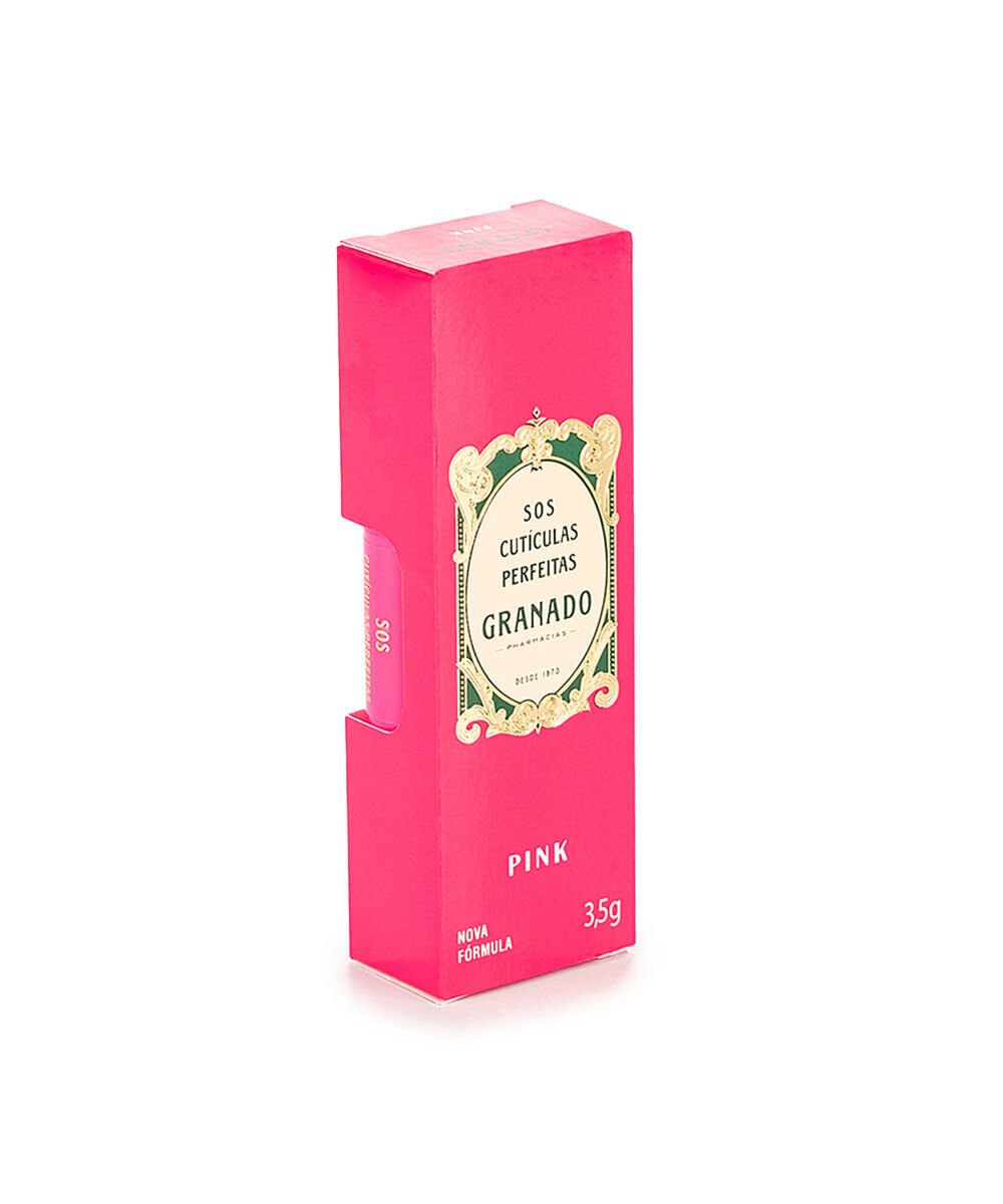 hidratante granado sos cutículas perfeitas pink