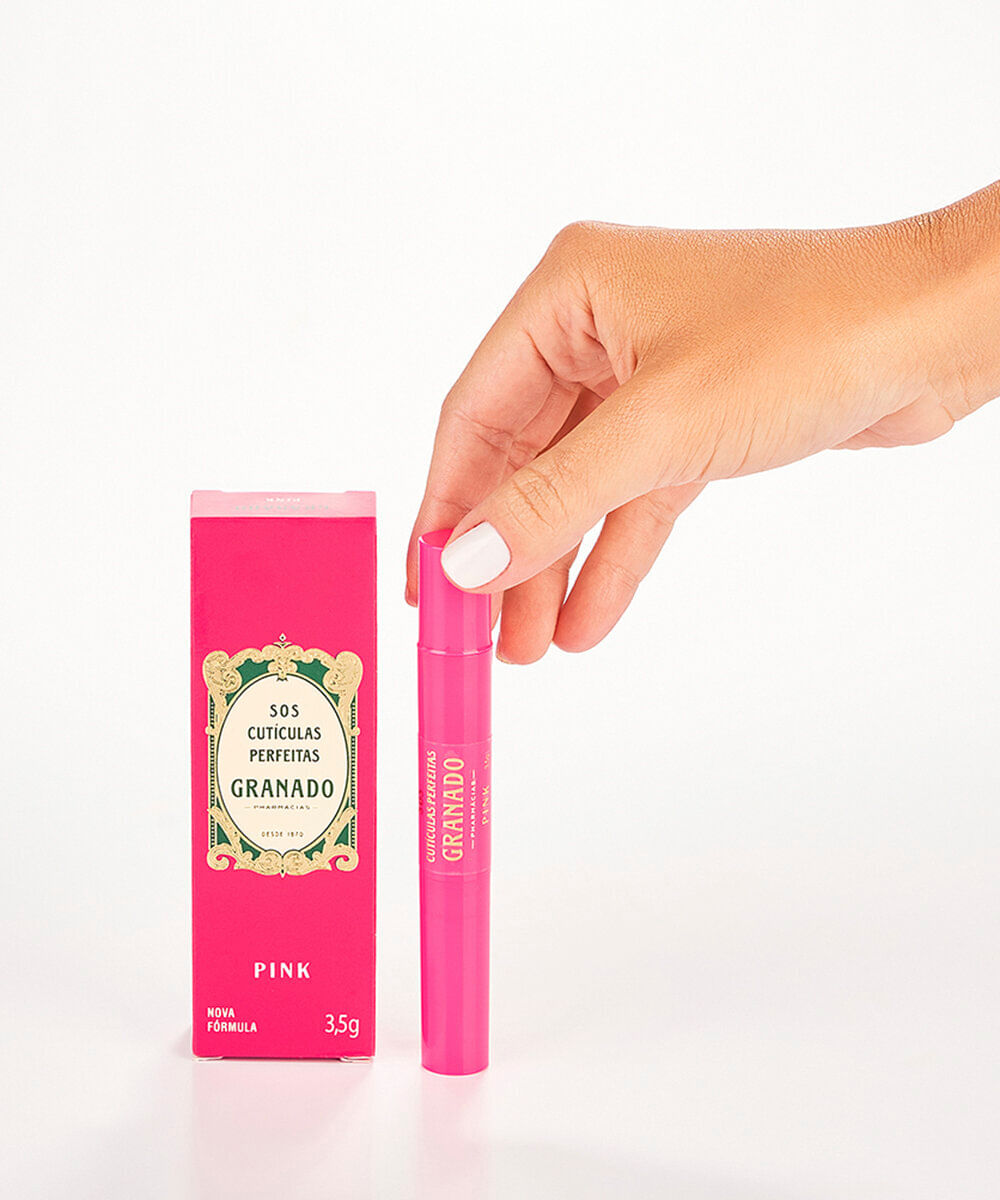 hidratante granado sos cutículas perfeitas pink
