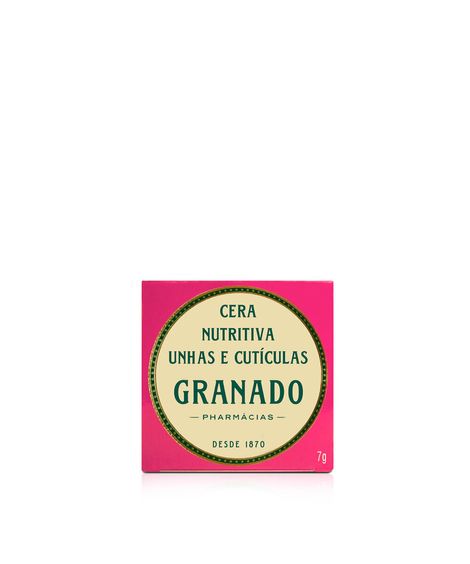 cera nutritiva granado unhas e cutículas pink 7g