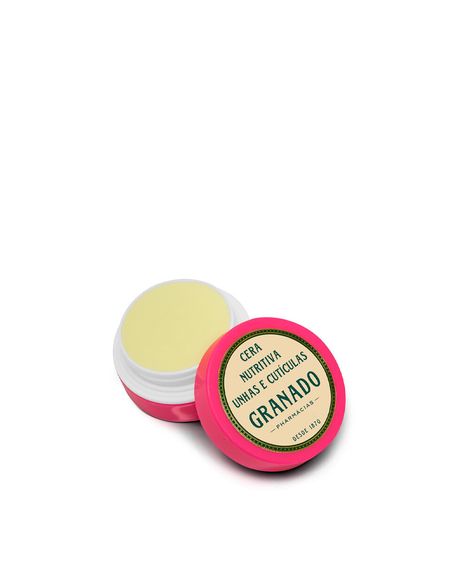 cera nutritiva granado unhas e cutículas pink 7g
