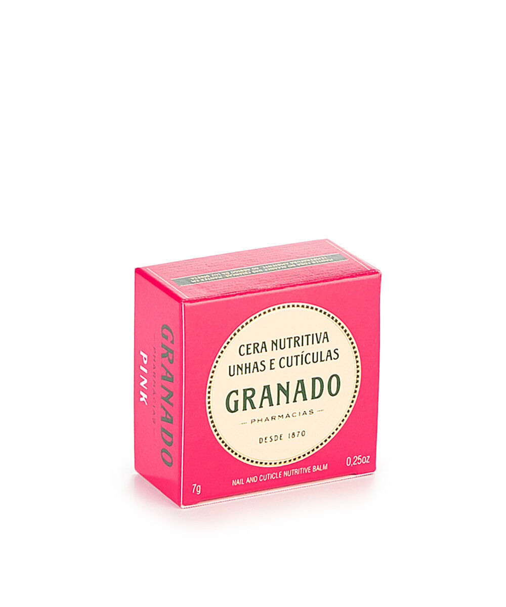 cera nutritiva granado unhas e cutículas pink 7g