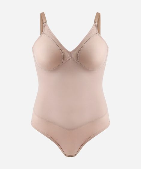 body modelador feminino demillus  bege
