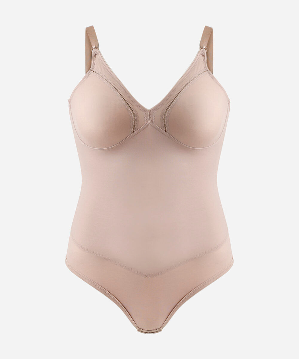 body modelador feminino demillus  bege