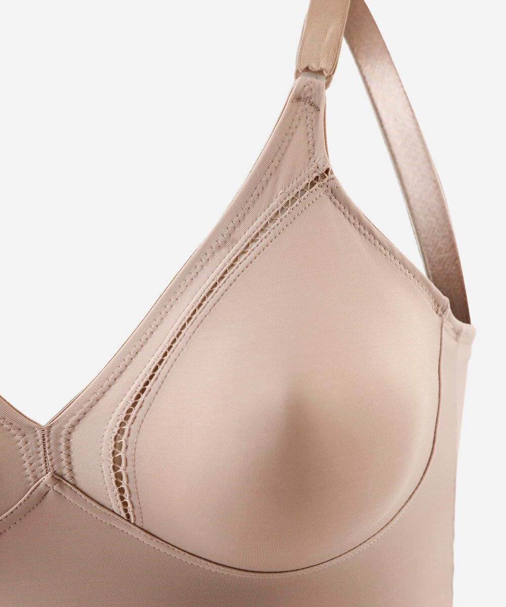 body modelador feminino demillus  bege