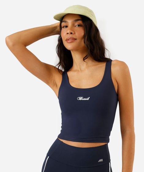 top alongado feminino brasil cea sports azul