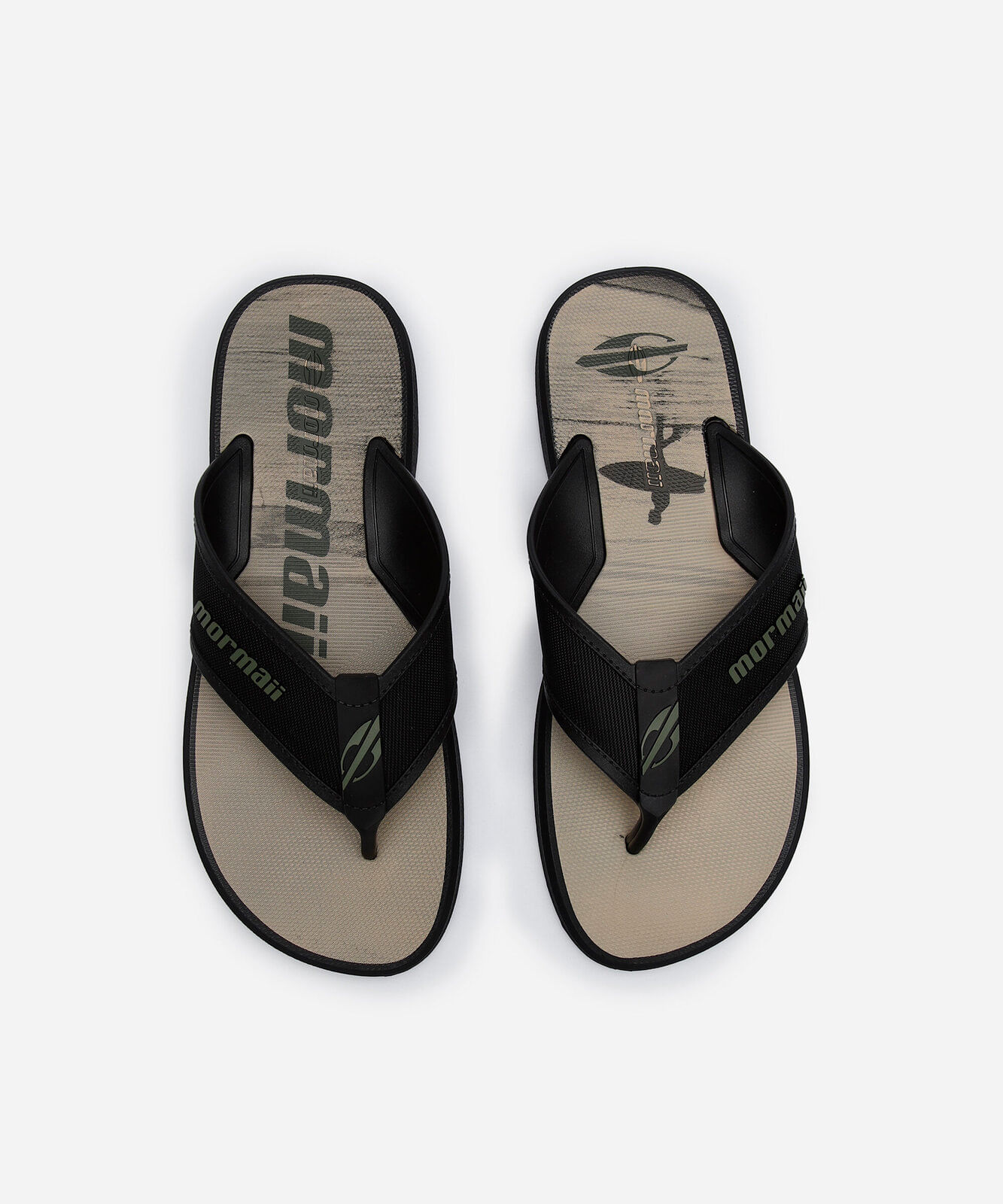 chinelo masculino mormai preto