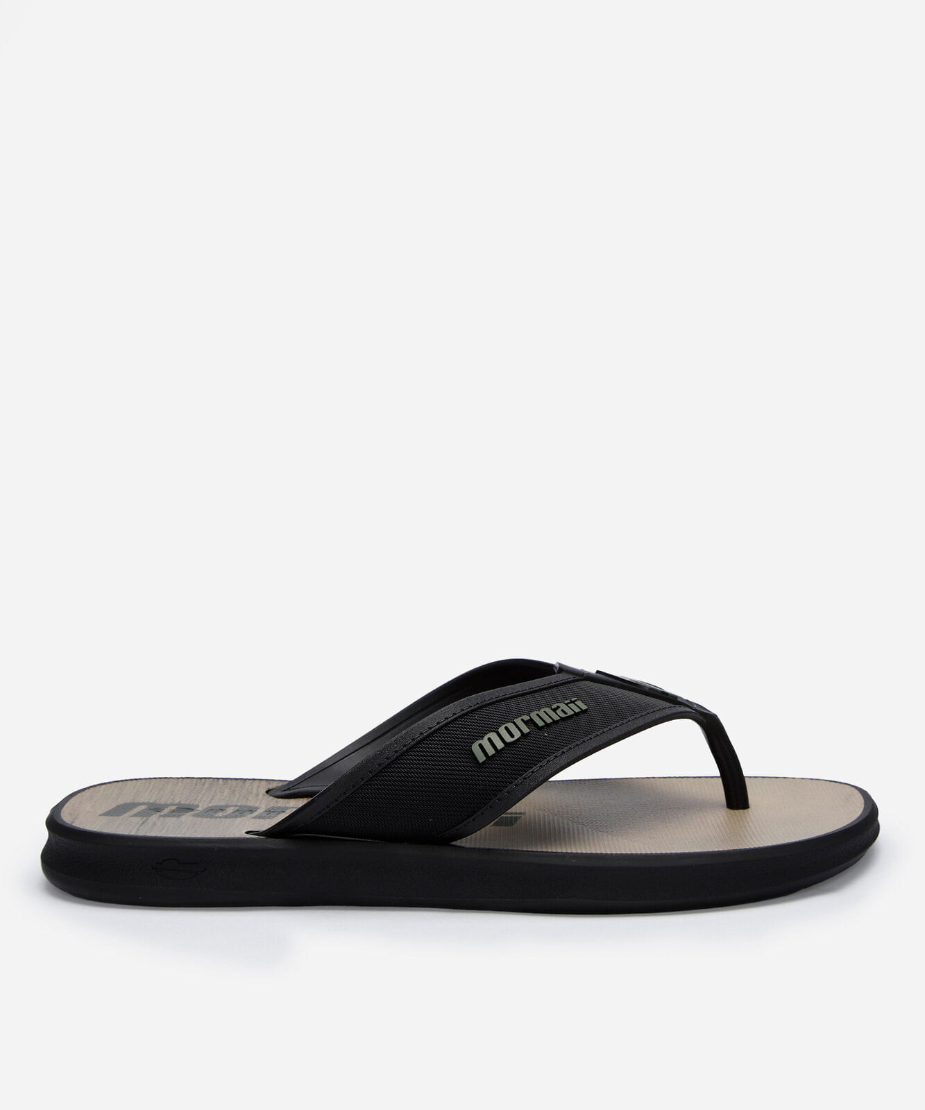 chinelo masculino mormai preto