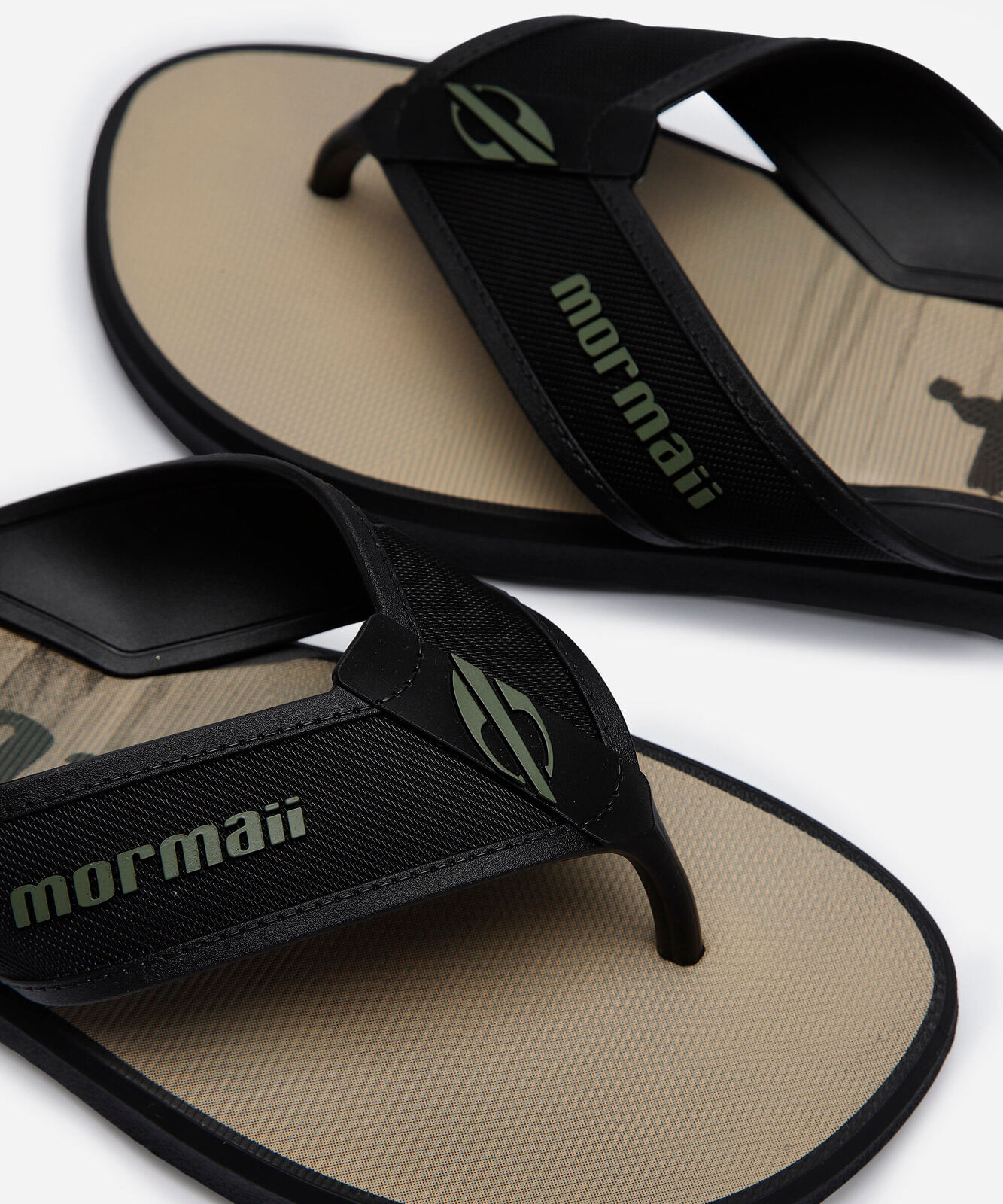 chinelo masculino mormai preto