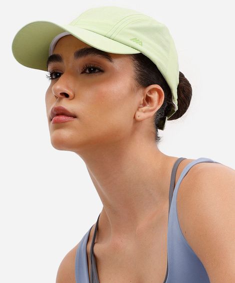 boné básico proteção uv esportivo verde