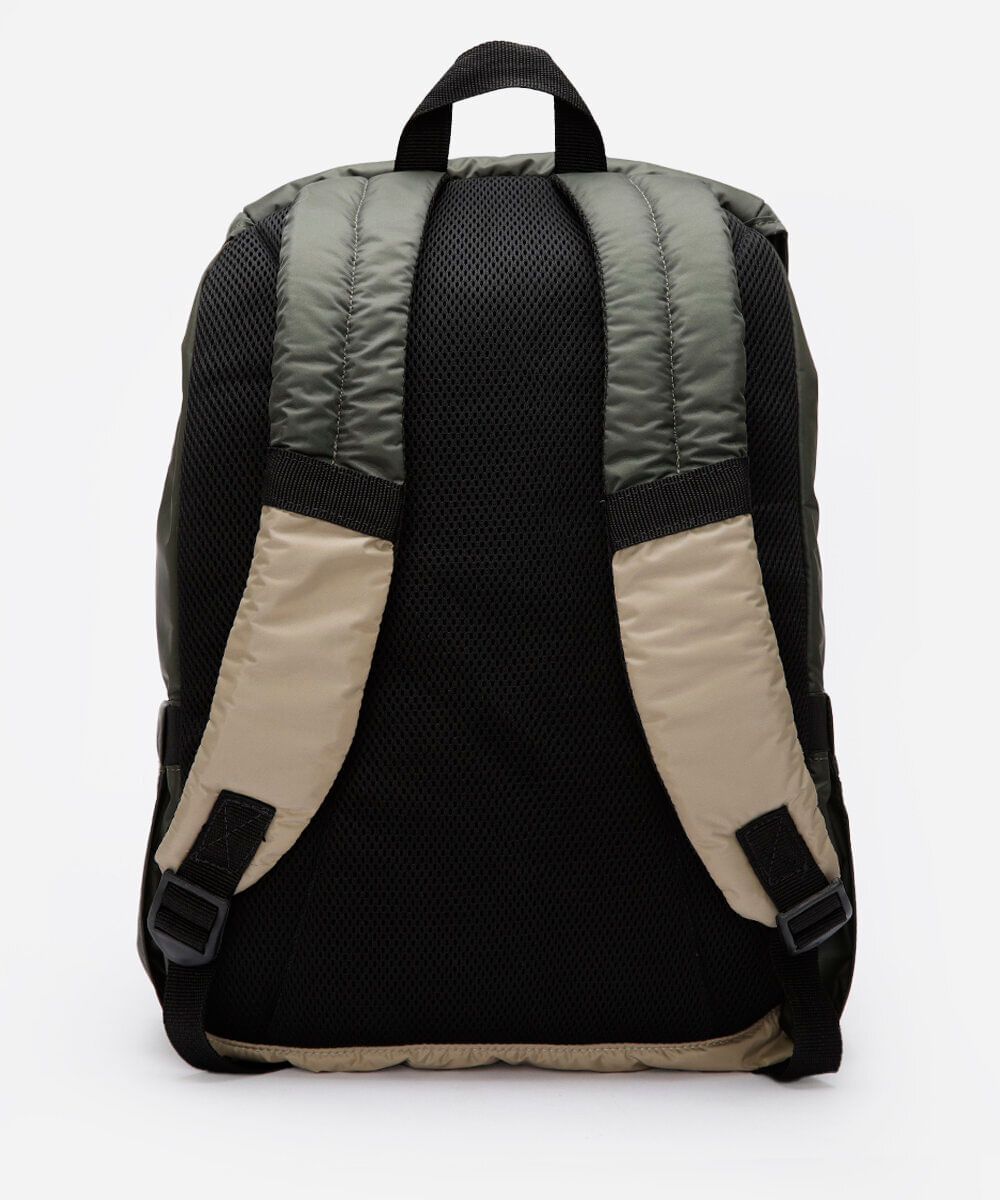 mochila masculina esportiva verde